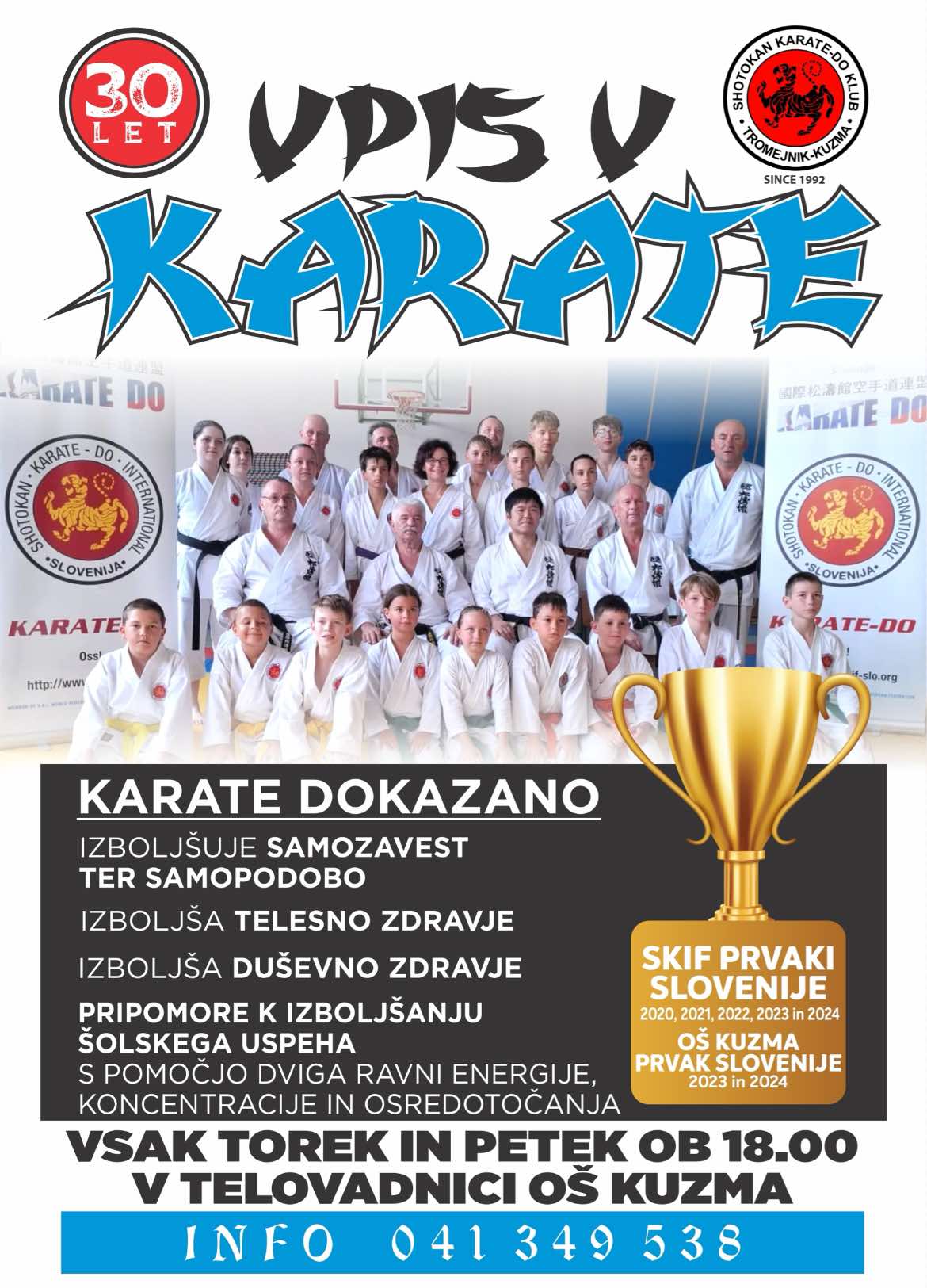 KARATE VPIS